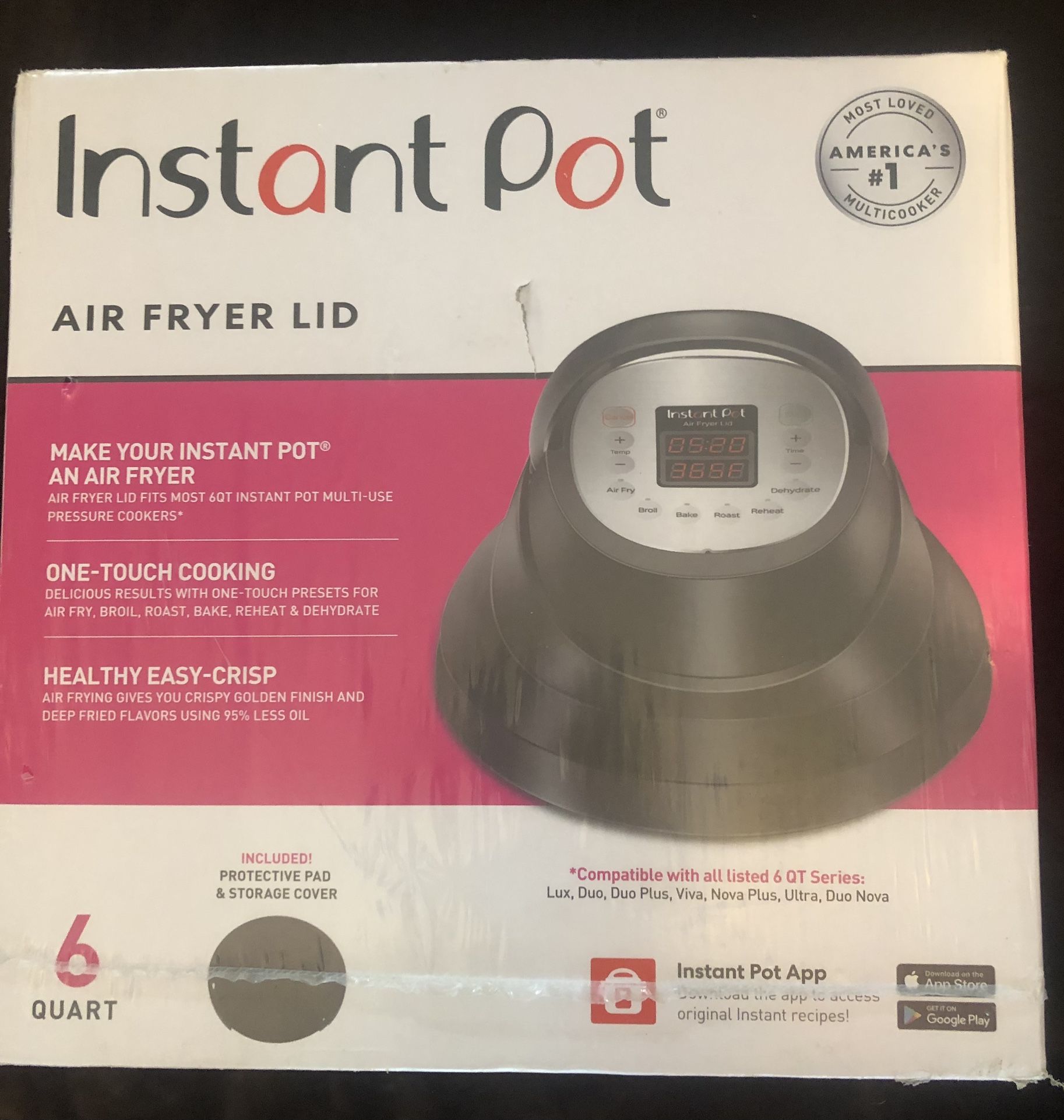 Instapot Air Fryer Top 