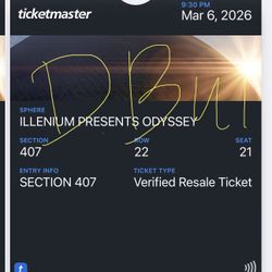 Illenium Dabin In The Sky Sphere Tickets