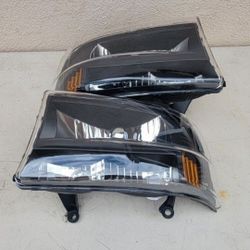98-03 Dodge Durango 97-04 Dakota Headlights Luces Calaveras Micas Faros Focos Faroles Headlamps 