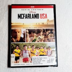 McFarland USA DVD (2015) 
