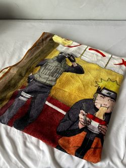 Naruto Soft Blanket Throw - Like New 