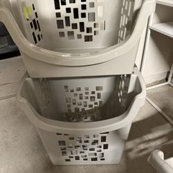 Laundry Bin Stackable 