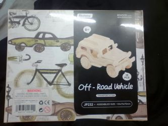 Robotime Off-Road Vehicle 3D Wood Puzzle