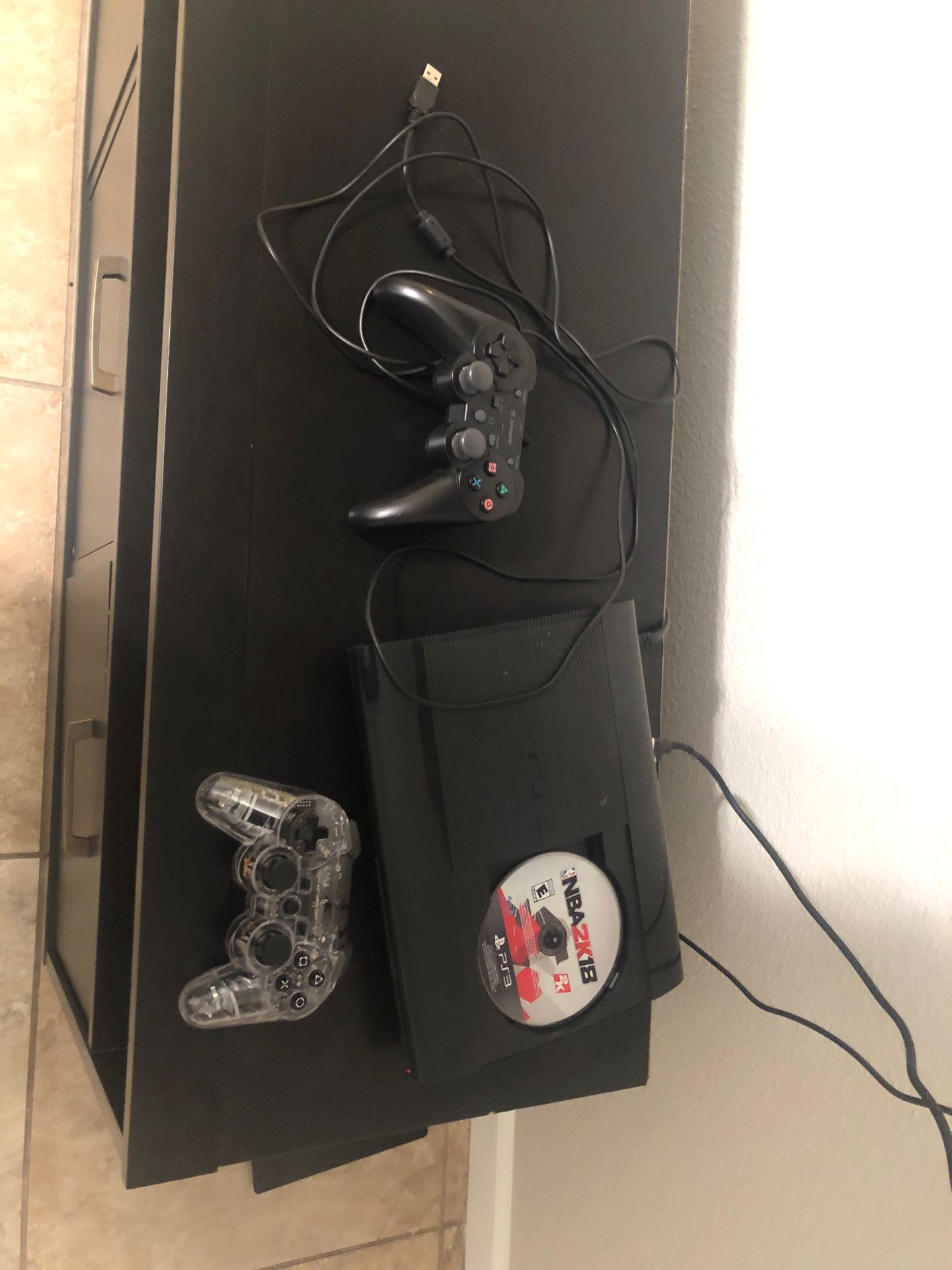 PS3 2 controllers and nba 2k 18