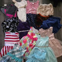 Girls Dresses Size 5 6 7 8