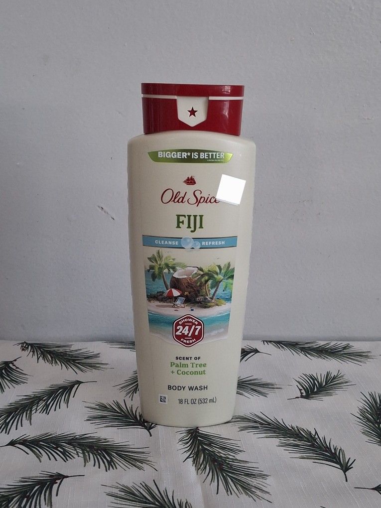 Old Spice Fiji Body Wash 18oz ( Scent Of Palm 🌴 Tree + Coconut 🥥 )