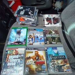 PlayStation 3 Videogames & 1 Xbox One Game 