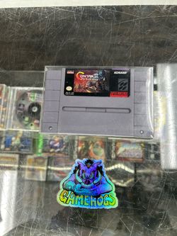 Contra 3 Alien Wars SNES $60 Gamehogs 11am-7pm