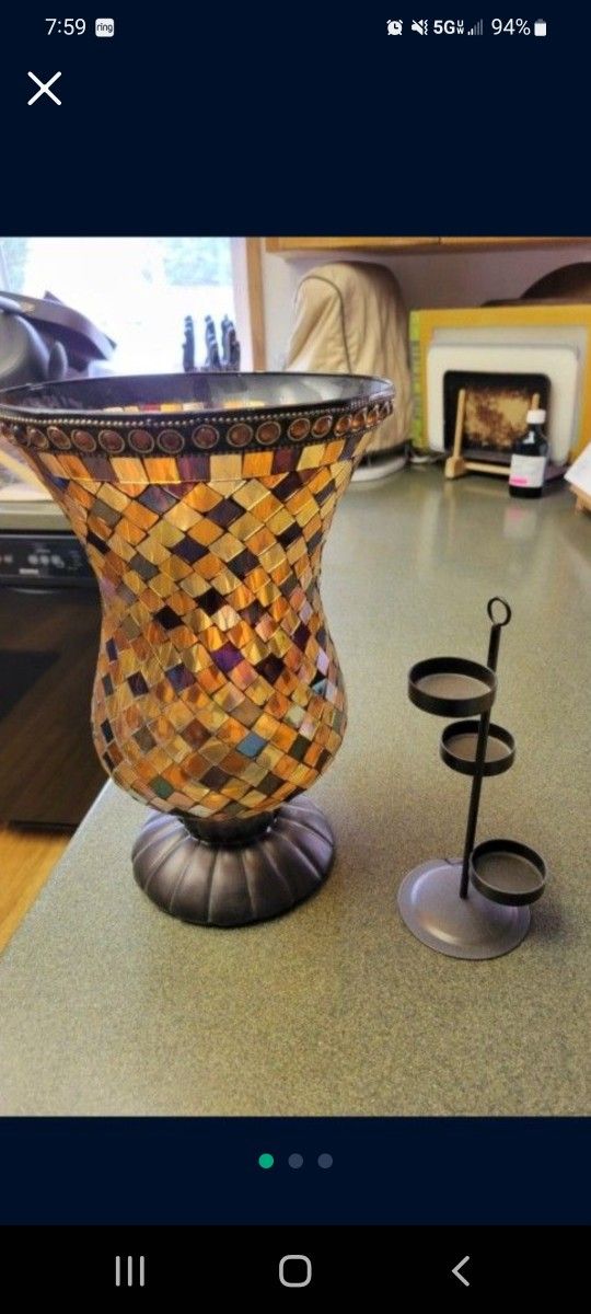 Partylite Vase 