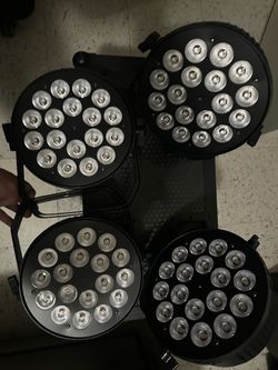 4 Led Wash Lights