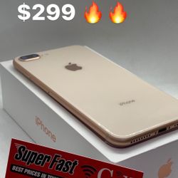 ⌚️🔥iPhone 8 Plus 64gb Factory Unlocked With Warranty 