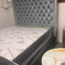 Queen size Bed & Mattress 