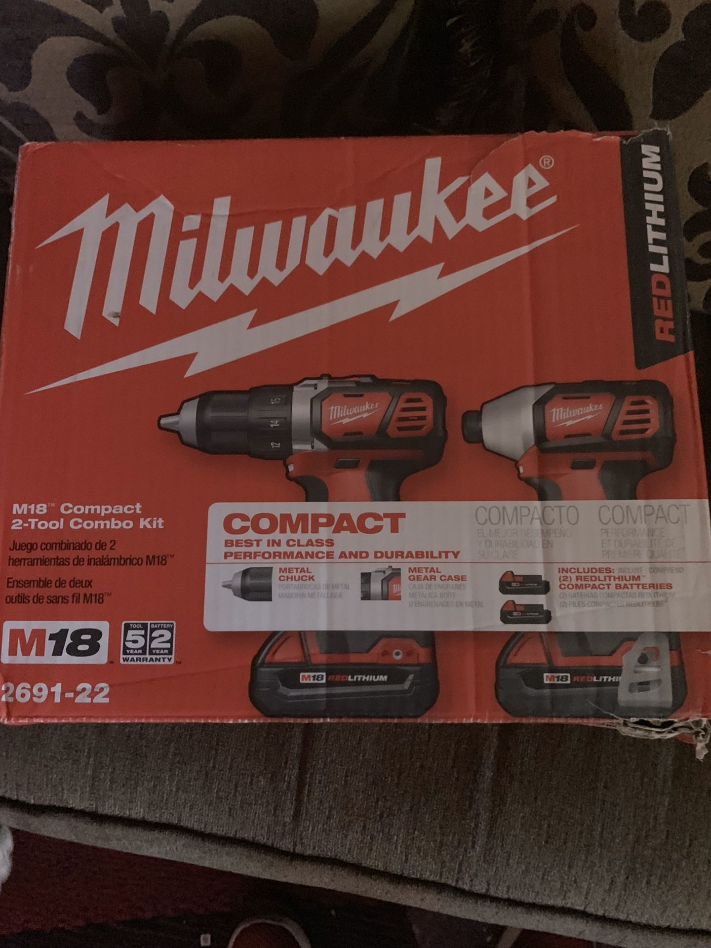 Milwaukee 2 -tool combo kit