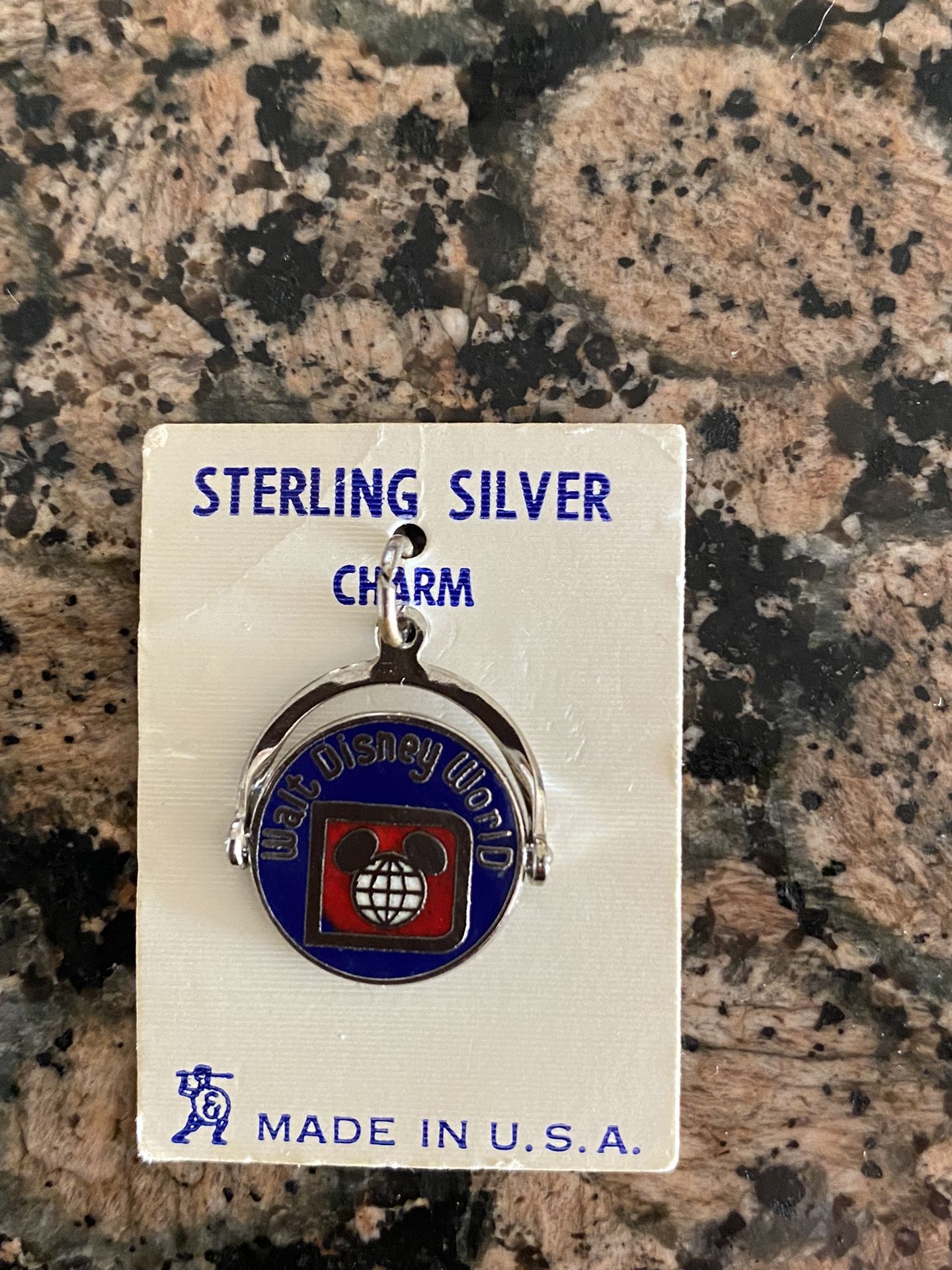 Sterling Silver Charm Walt Disney World
