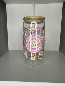 16oz Glass Cup