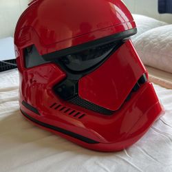 Red Stormtrooper Helmet