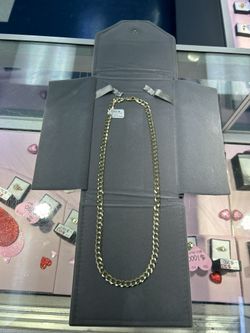 14k Cuban Necklace 