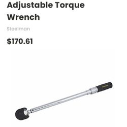 Steelman Adjustable Torque Wrench