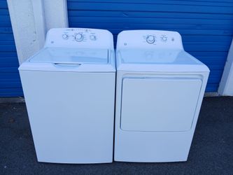 General Electric washer and dryer set both are  in good working condition
