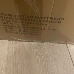 Queen Futon Mattress 