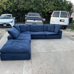 ** Blue 5 Pcs Modular Dream Cloud Couch Dupe
