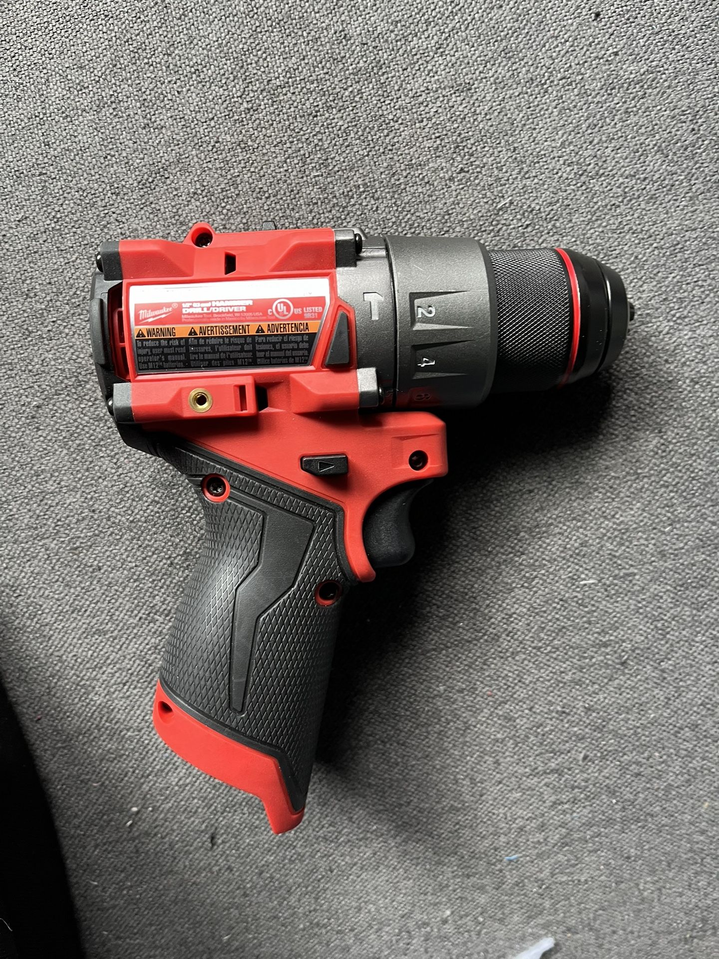 M12 FUEL 12V Lithium-Ion Brushless Cordless 1/2 in. Hammer Drill