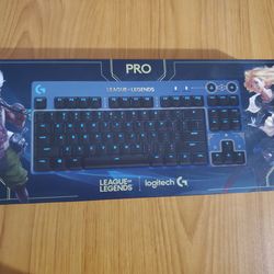 LOGITECH PRO LEAGUE OF LEGENDS GAMING KEYBOARD  BRAND NEW IN BOX