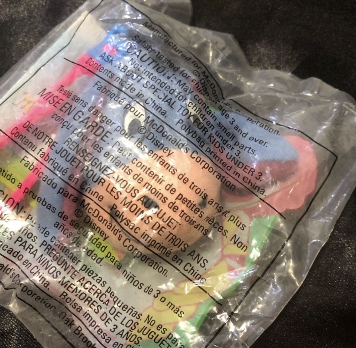Vintage EEYORE Clip Plush 1999