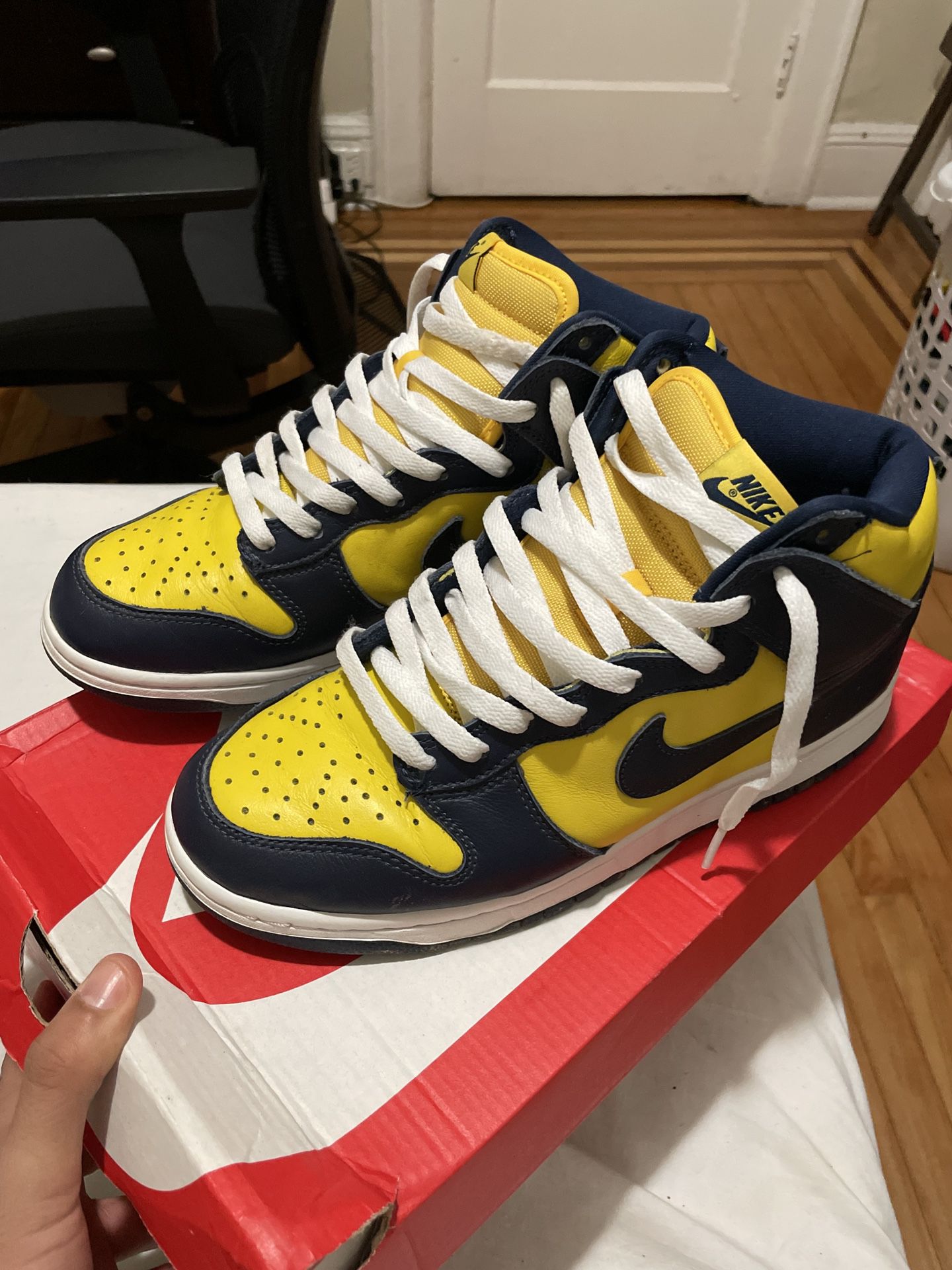 studie Grunde Berygtet Nike Dunk High Michigan for Sale in Union City, NJ - OfferUp