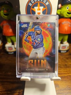 Vladimir Guerrero Jr Topps Cosmic Chrome Sun