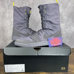 NEW Promo Sample Air Jordan 1 Explorer XX Thunder Grey Size 13.5 W / 12M AQ7883-008 Women’s Sneakers OG Rare