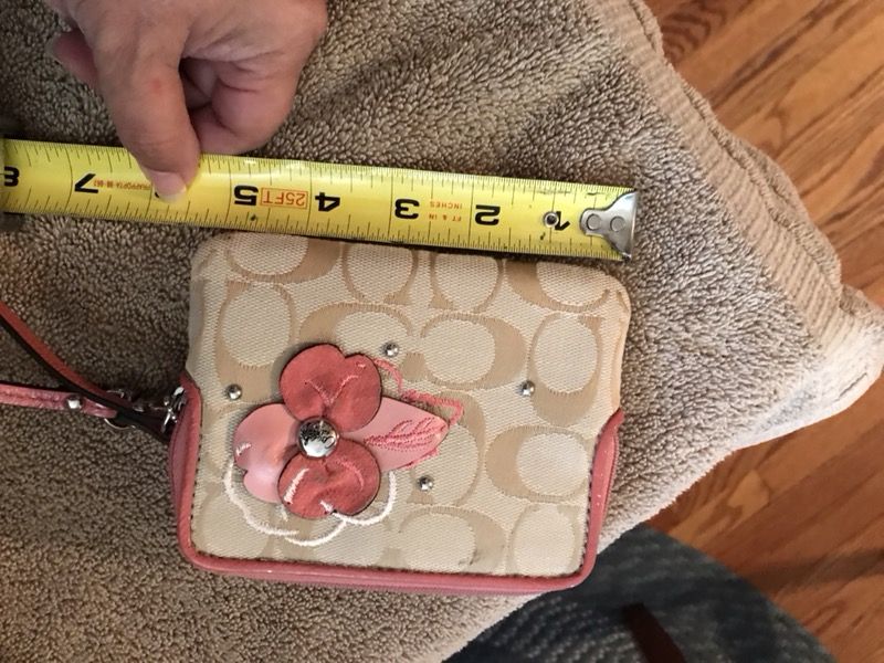 Authentic Coach wristlet