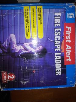 First alert fire escape