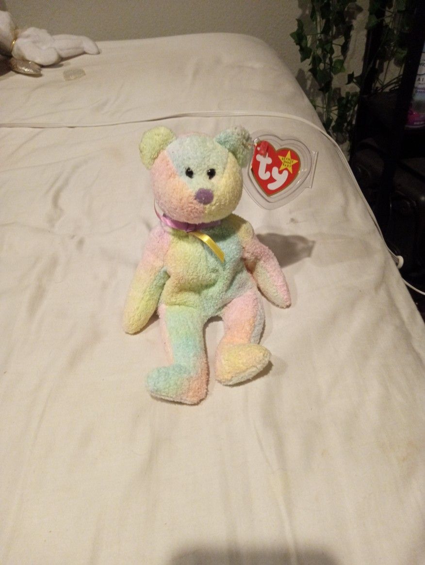 Rare Multiple Error Retired 1999 "Groovy" Beanie Baby Original 