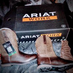Ariat Work Boots (Cowboy Style)