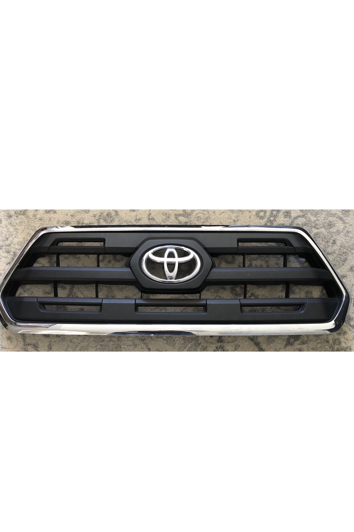 2017 Toyota Tacoma Black And Chrome oem stock grill