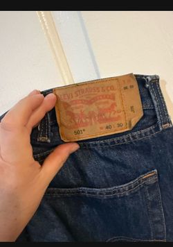 Size 40 30 Levi 501 jeans