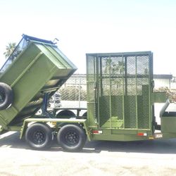 Landscape / Dump Trailer Combo 17ft Hybrid 