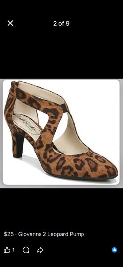Giovanna 2 Leopard Pump in