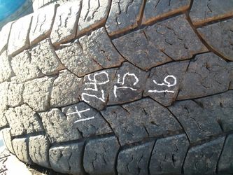 LT245 75 16 one good truck tire