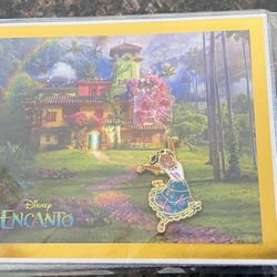 New Limited Edition Disney Movie Club Encanto Trading Pin & Certificate 