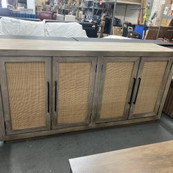 Cara 72” Woven Sideboard 