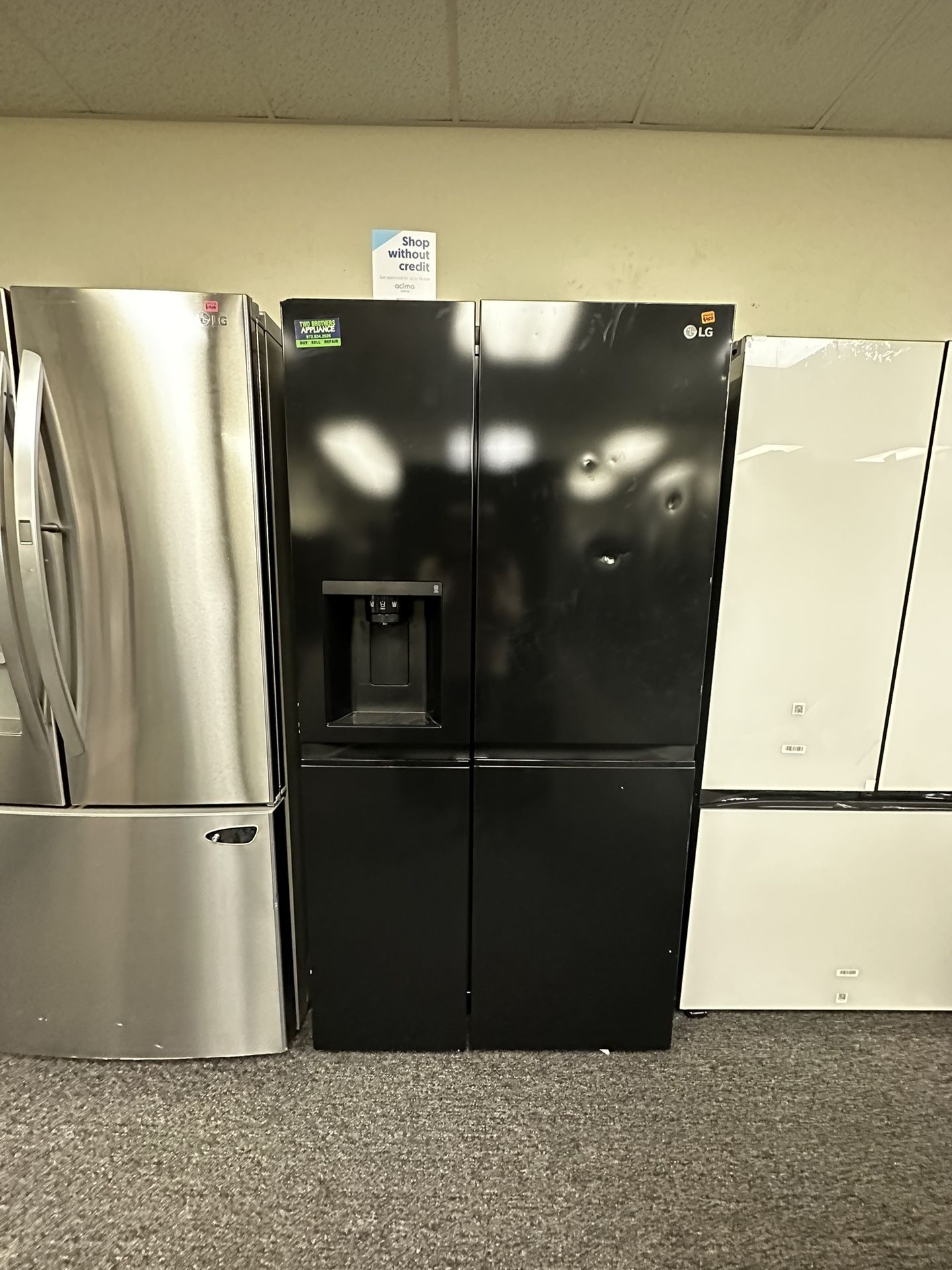 New Lg Side By Side Refrigerator