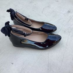 Toddler Black Flats