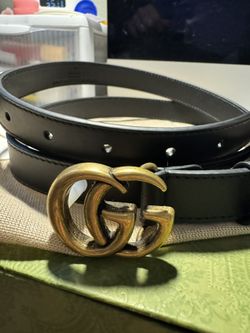 Gucci GG MARMONT THIN BELT Authentic New
