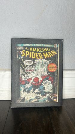 The Amazing Spiderman Comic Painting