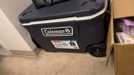 Coleman 316 Series 62-Qt Wheeled Cooler – Large Camping Cooler