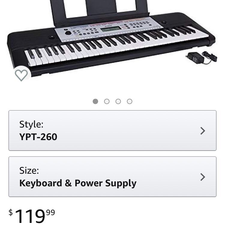 Yamaha Piano YPT-260