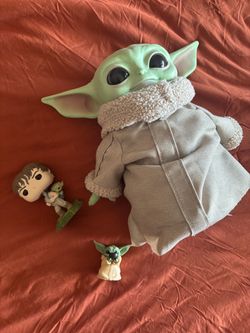 Star Wars toy and funko pop