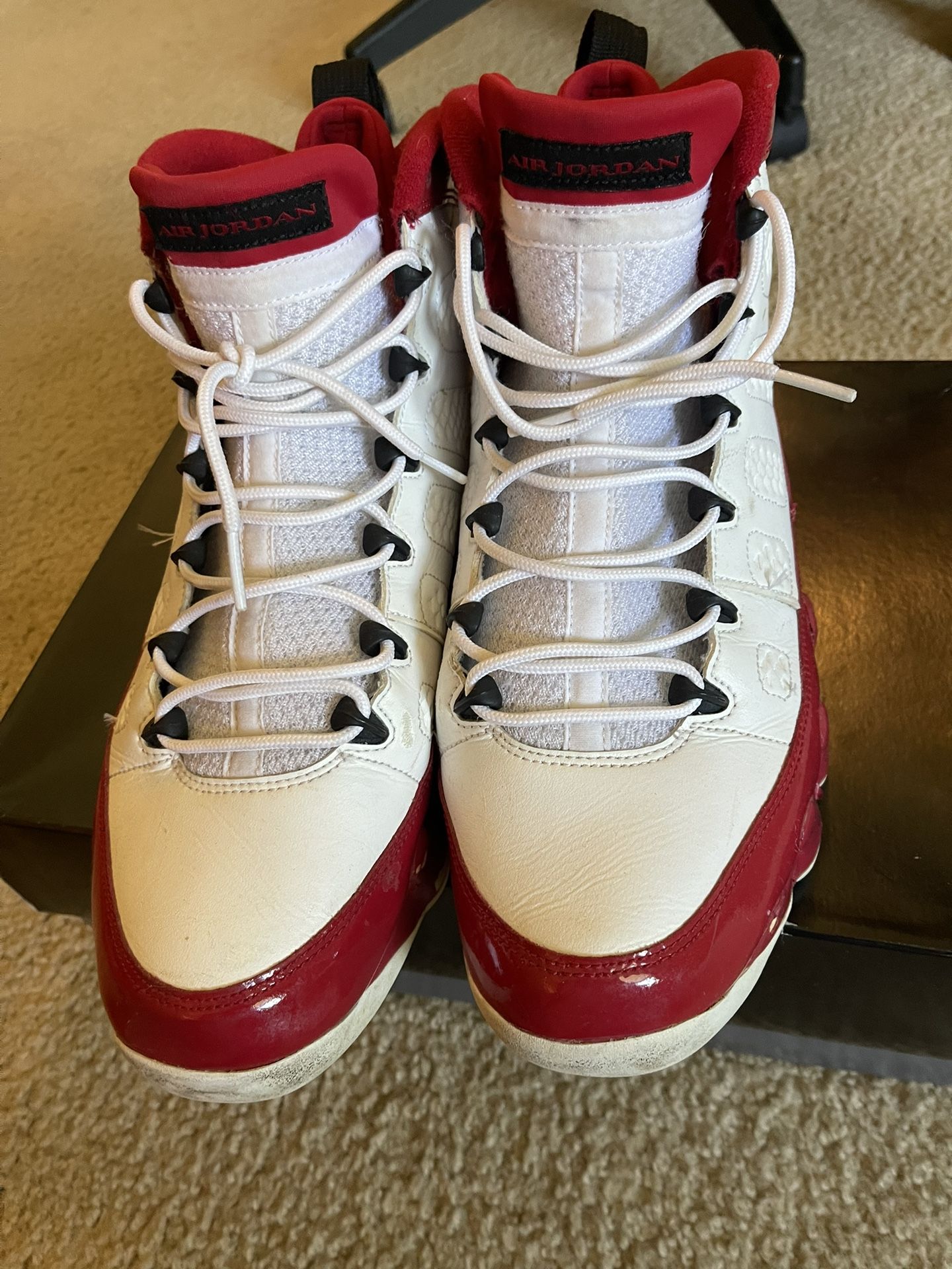 jordan 9 gym red